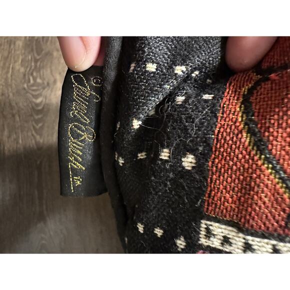 2 Laurel Burch Cat Faces Pillow Tapestry Multi Colored Lumbar Rectangular 23x12 - Picture 6 of 6